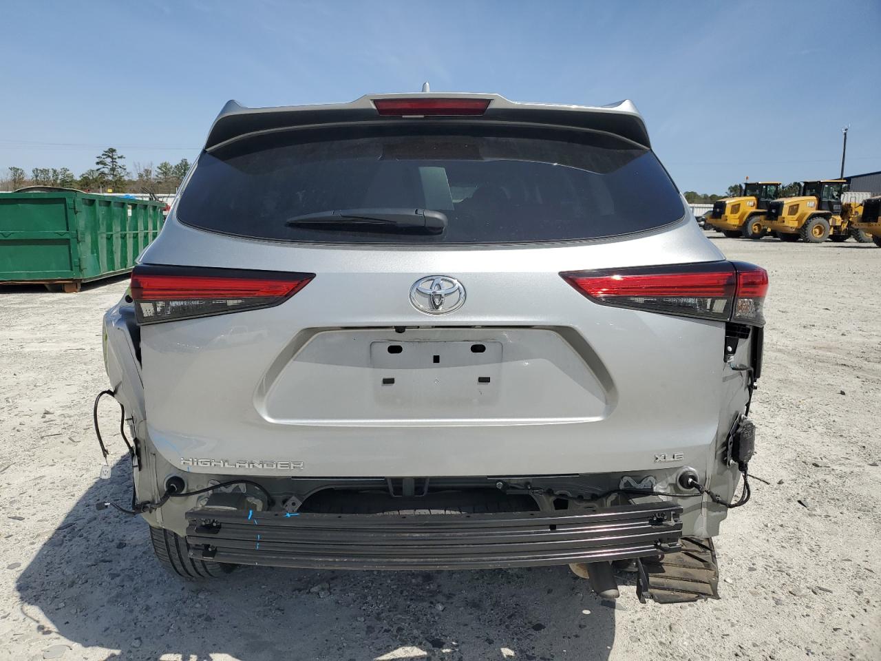 2022 TOYOTA HIGHLANDER XLE VIN:5TDGZRAH5NS141177