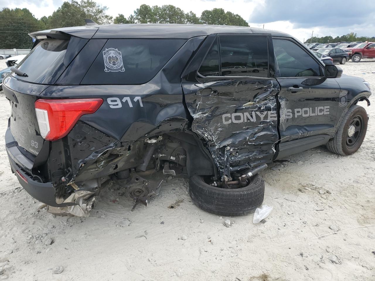2022 FORD EXPLORER POLICE INTERCEPTOR VIN:1FM5K8AC7NGB36966