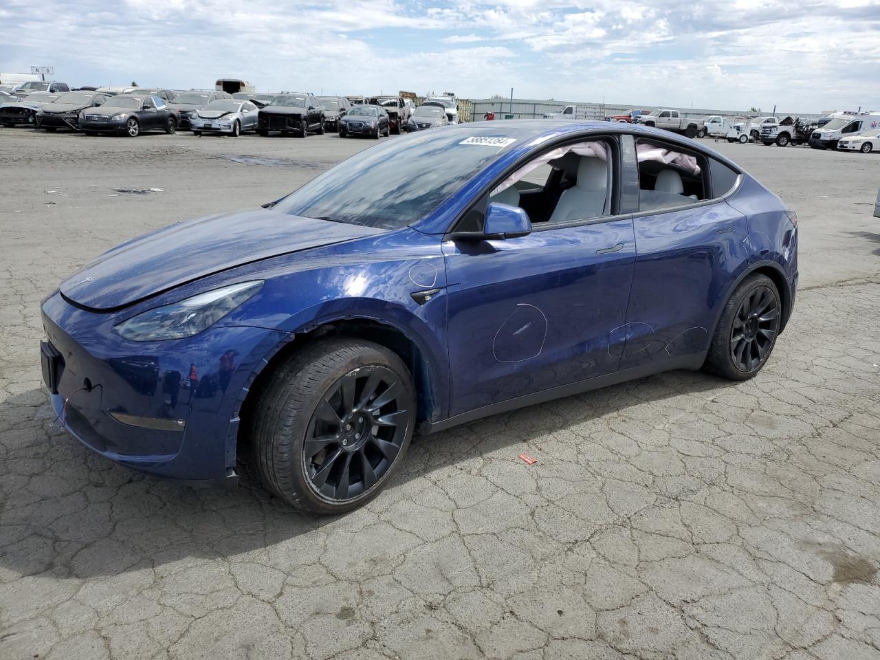 2022 TESLA MODEL Y  VIN:7SAYGDEE1NF552502