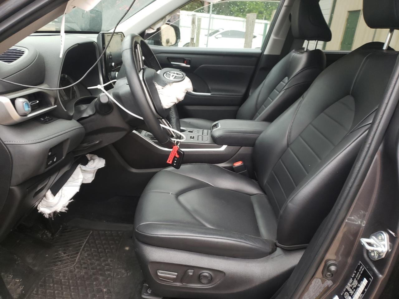 2022 TOYOTA HIGHLANDER XLE VIN:5TDGZRBH7NS180030