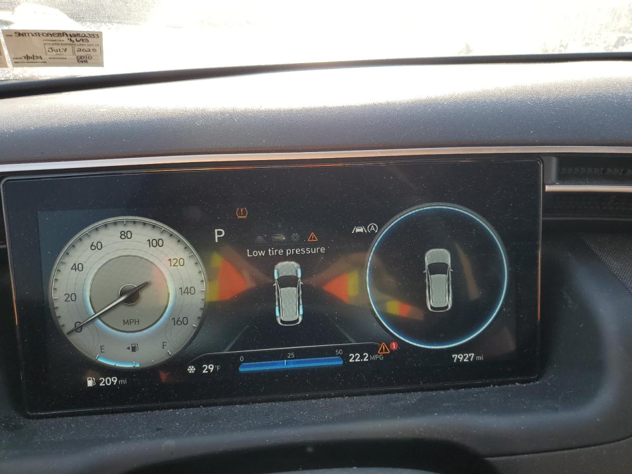 2023 HYUNDAI TUCSON SEL VIN:5NMJFCAE8PH282333