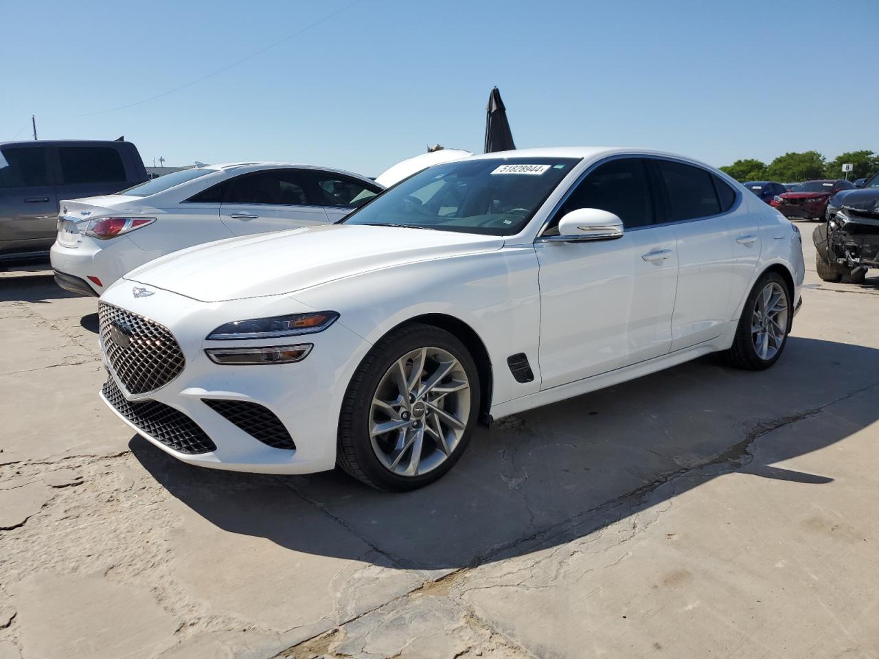 2022 GENESIS G70 BASE VIN:KMTG34TA2NU089573