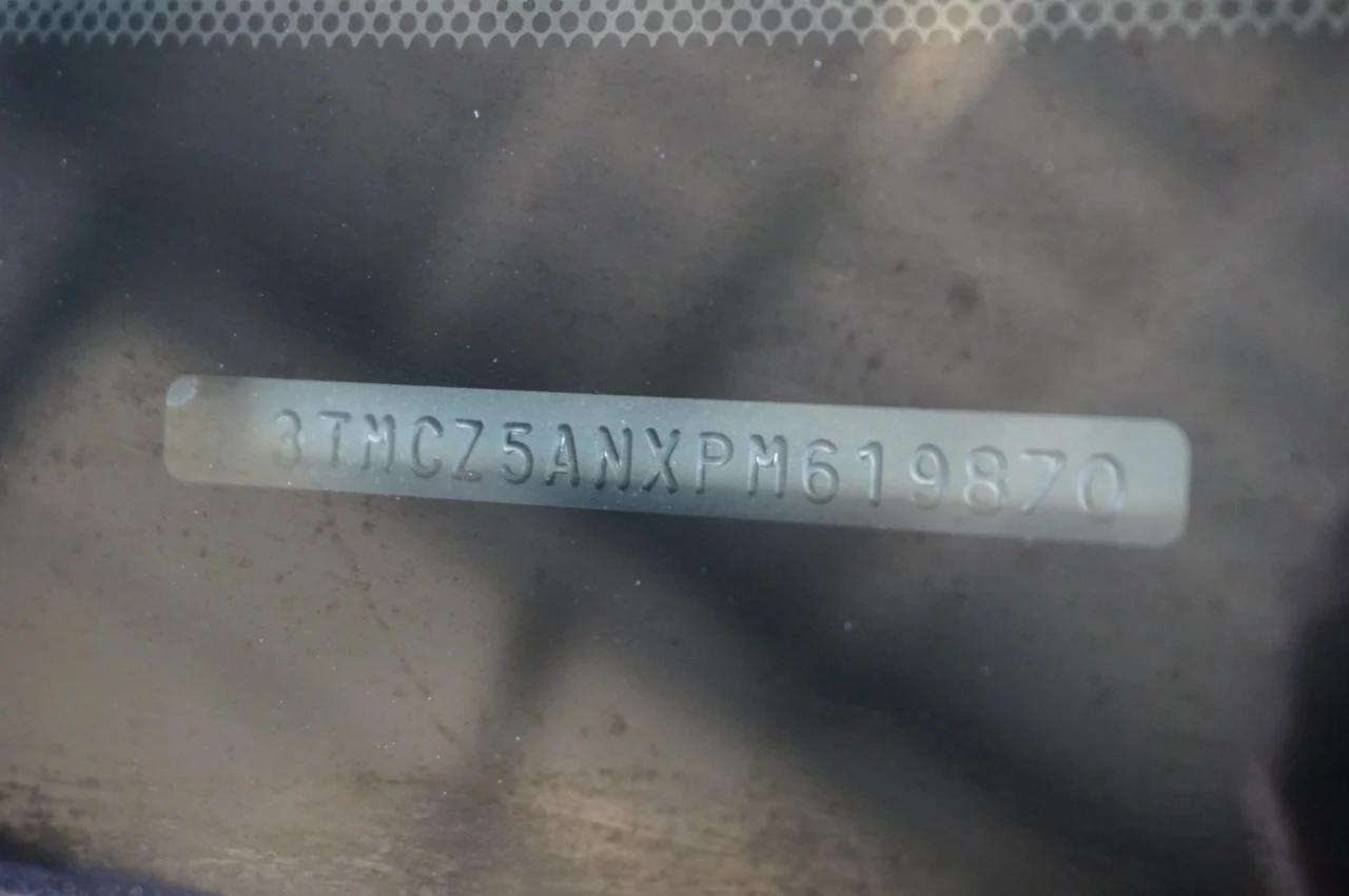 2023 TOYOTA TACOMA DOUBLE CAB VIN:3TMCZ5ANXPM619870