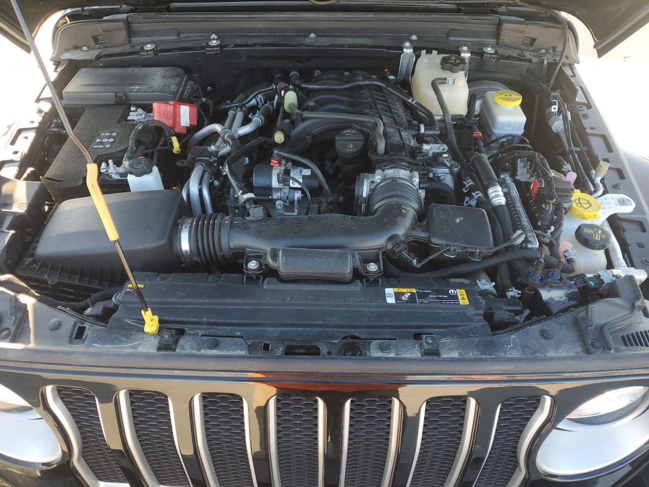 2022 JEEP WRANGLER UNLIMITED SAHARA VIN:1C4HJXEG9NW191002