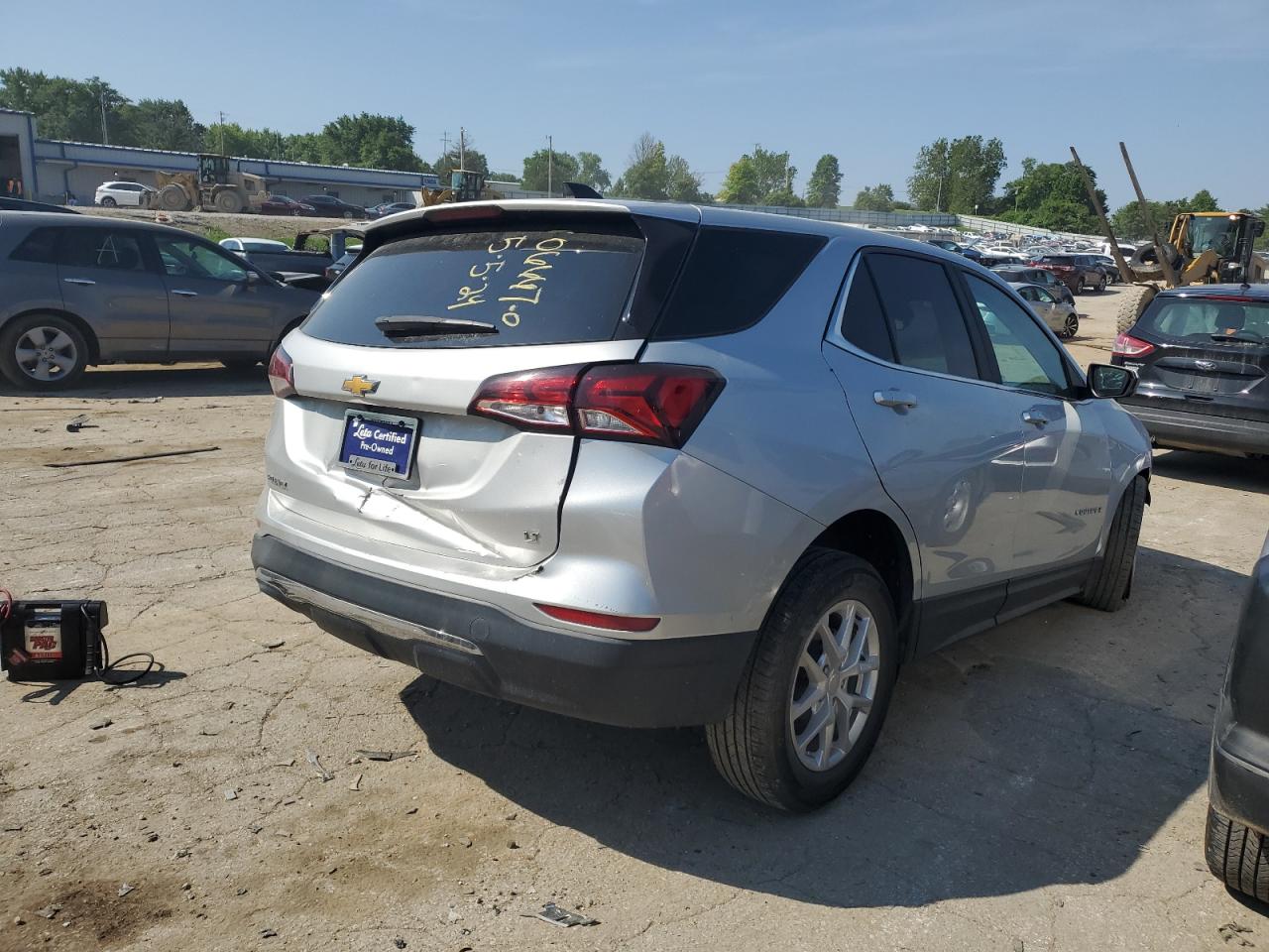 2022 CHEVROLET EQUINOX LT VIN:3GNAXKEV3NL100854