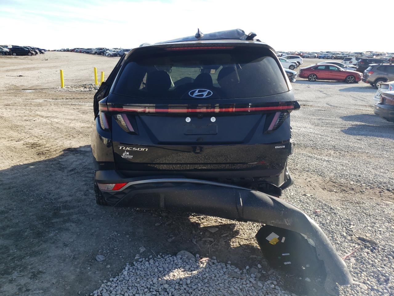 2022 HYUNDAI TUCSON SEL VIN:5NMJBCAE7NH137633