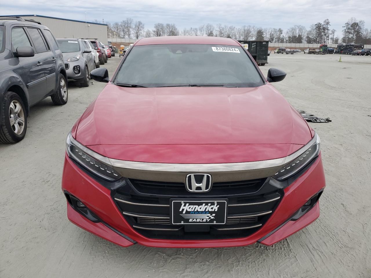 2022 HONDA ACCORD SPORT VIN:1HGCV1F39NA058245