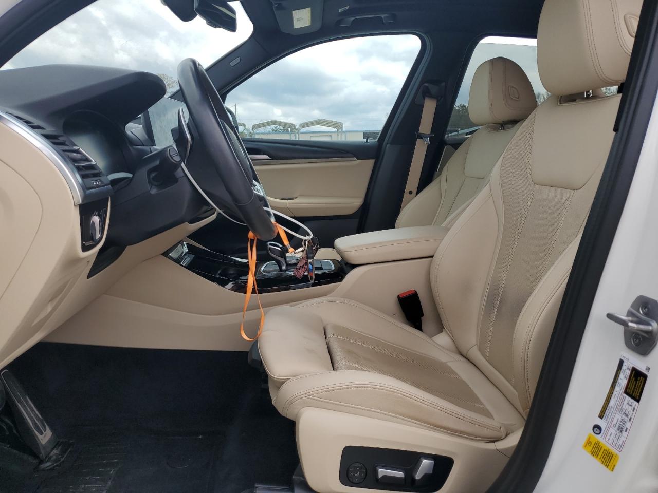 2022 BMW X3 SDRIVE30I VIN:5UX43DP03N9M75763