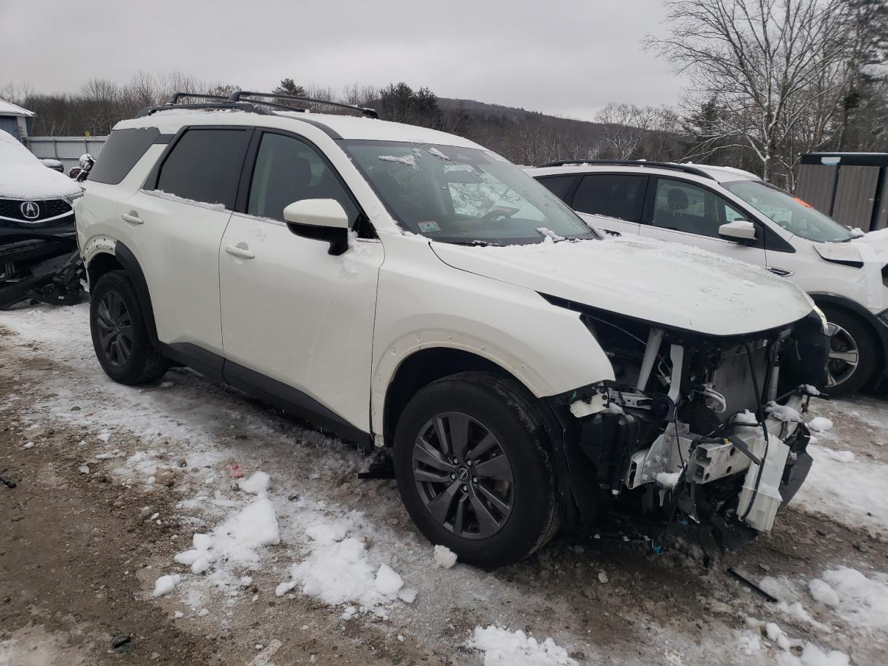 2022 NISSAN PATHFINDER SV VIN:5N1DR3BC0NC215069