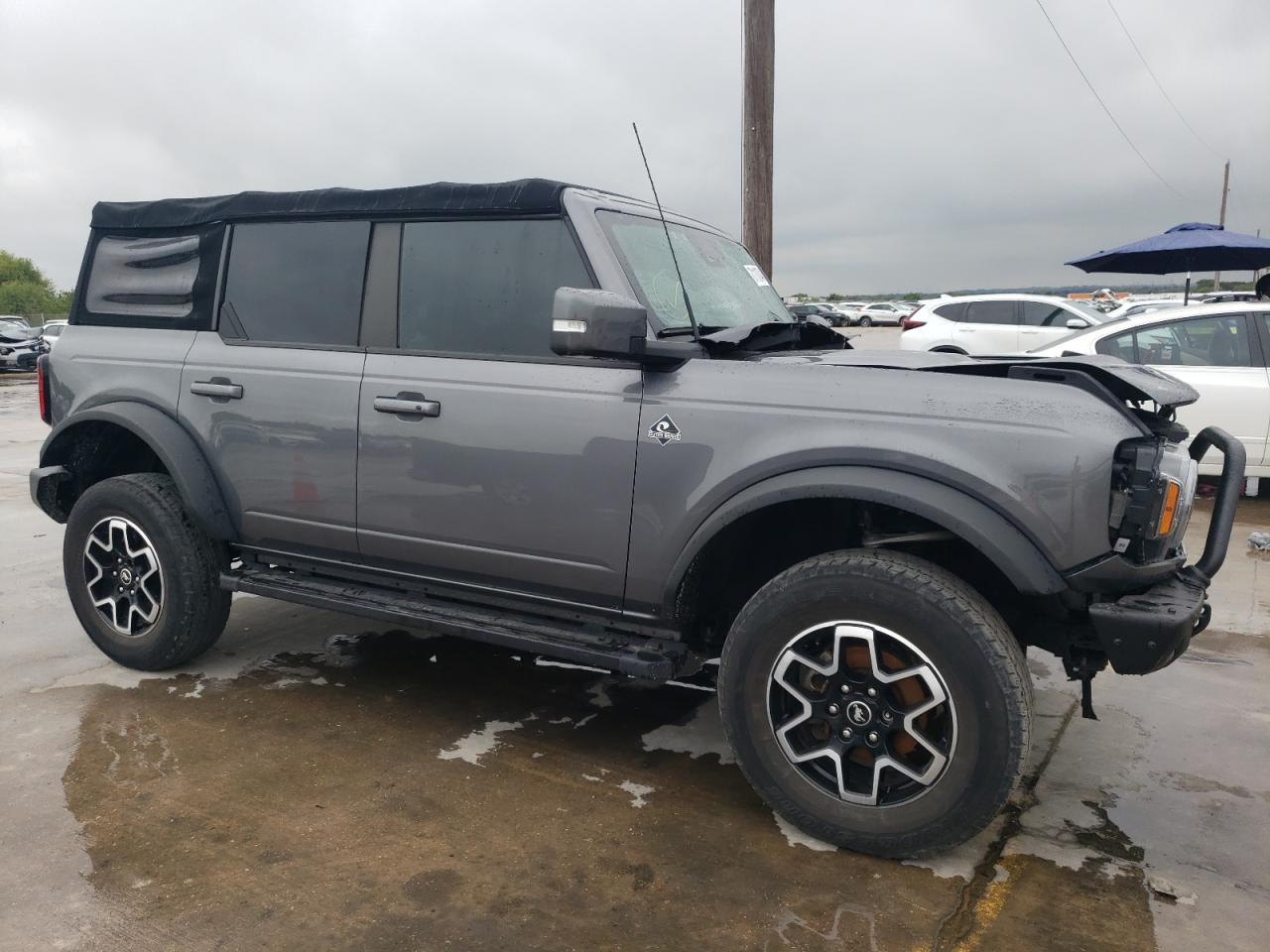 2022 FORD BRONCO BASE VIN:1FMEE5DPXNLA70134