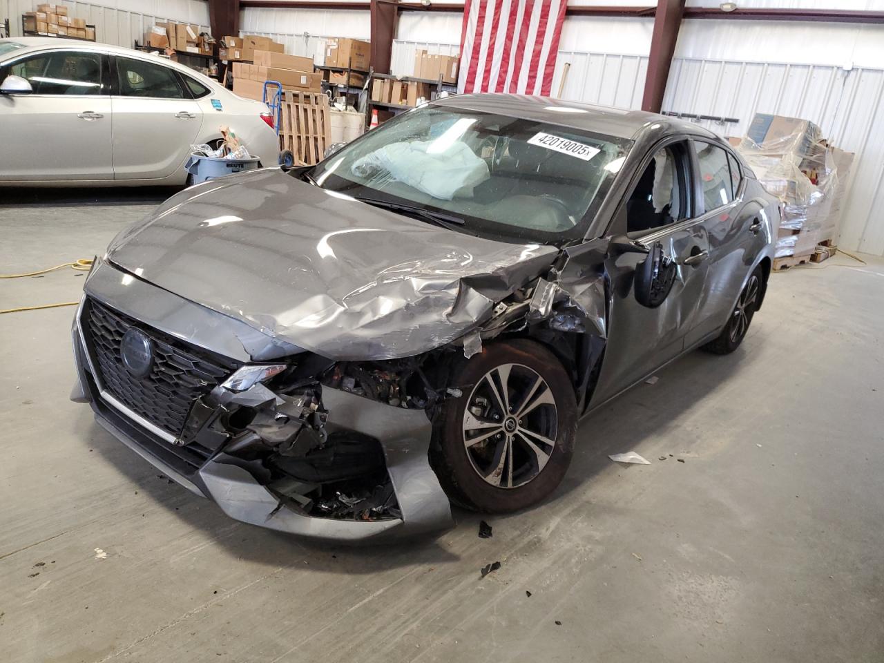 2022 NISSAN SENTRA SV VIN:3N1AB8CV9NY256268