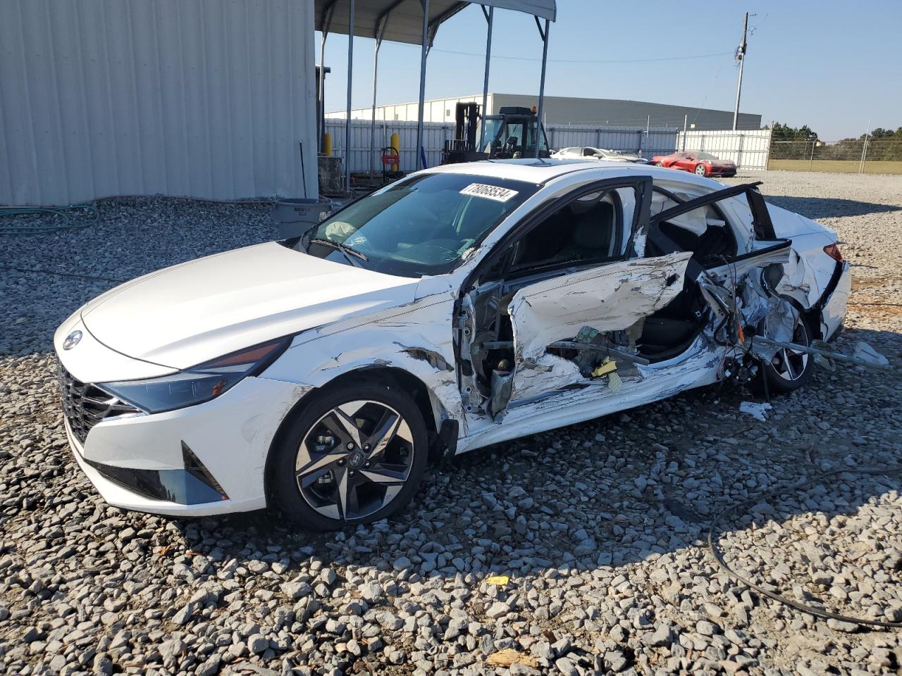 2022 HYUNDAI ELANTRA LIMITED VIN:5NPLP4AG2NH062215