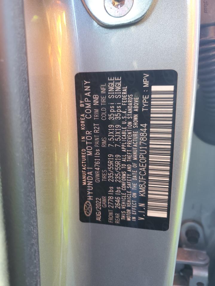 2023 HYUNDAI TUCSON N LINE VIN:KM8JFCAE0PU178844