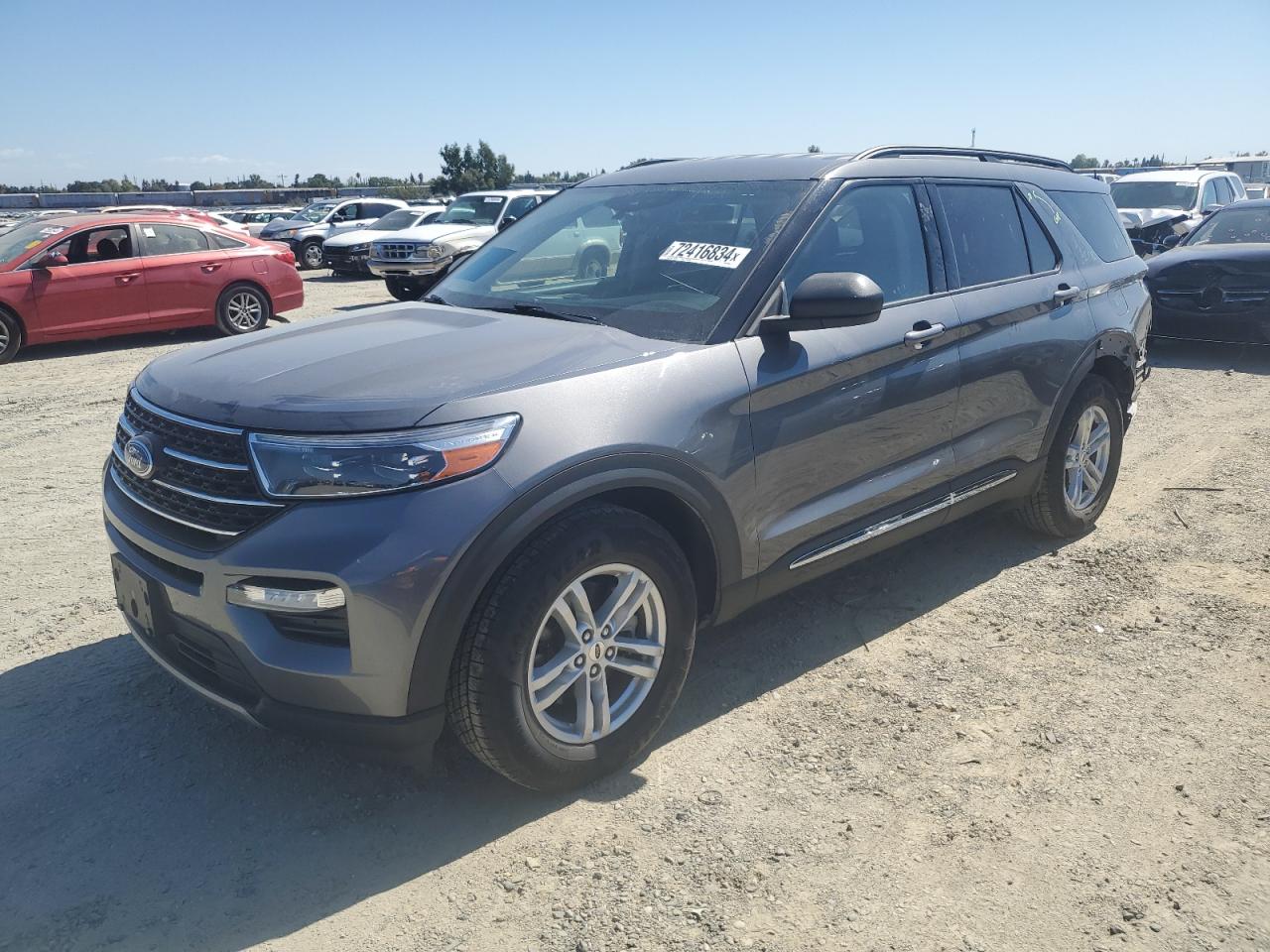 2022 FORD EXPLORER XLT VIN:1FMSK7DH3NGB20493