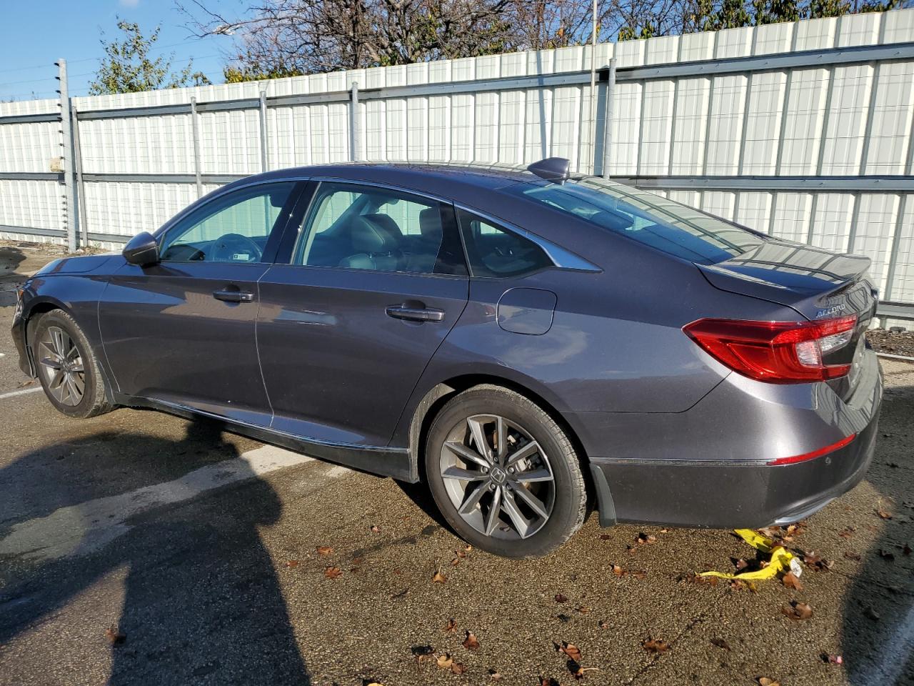 2022 HONDA ACCORD EXL VIN:1HGCV1F50NA024986