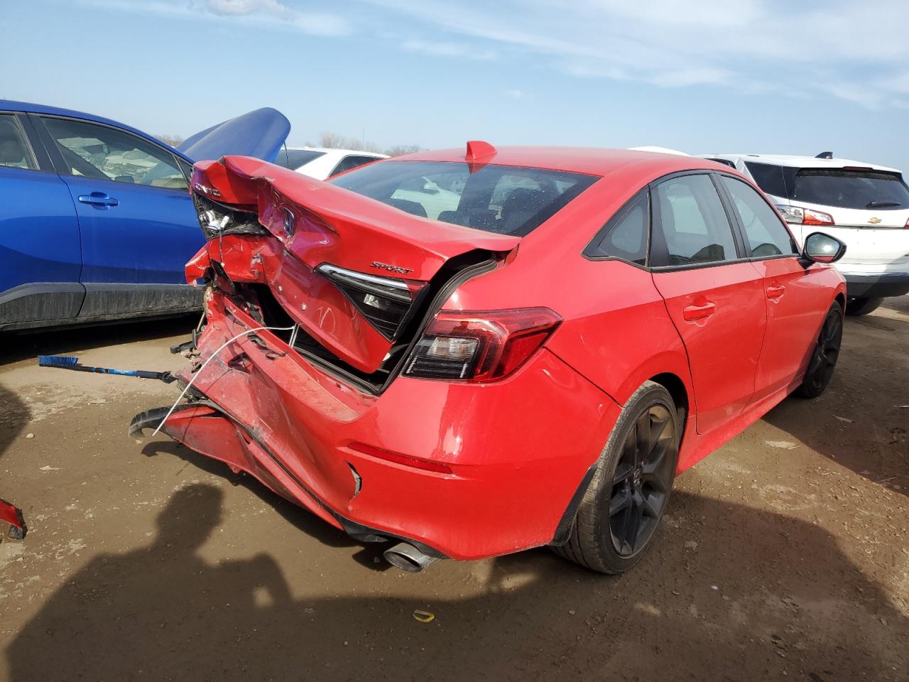 2022 HONDA CIVIC SPORT VIN:2HGFE2F56NH591031