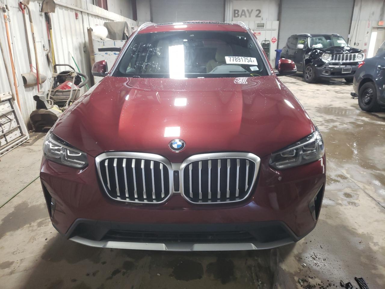 2022 BMW X3 XDRIVE30I VIN:5UX53DP01N9L32072