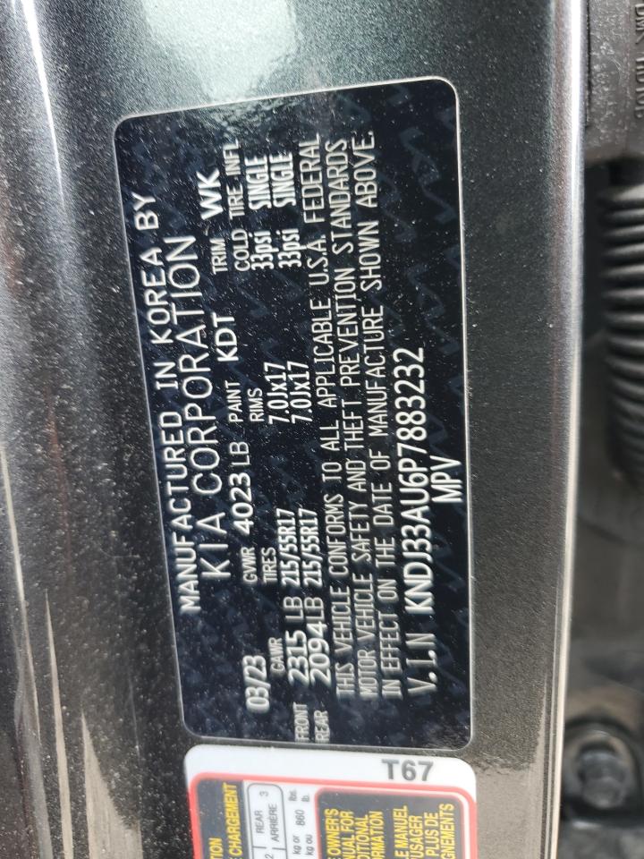 2023 KIA SOUL EX VIN:KNDJ33AU6P7883232