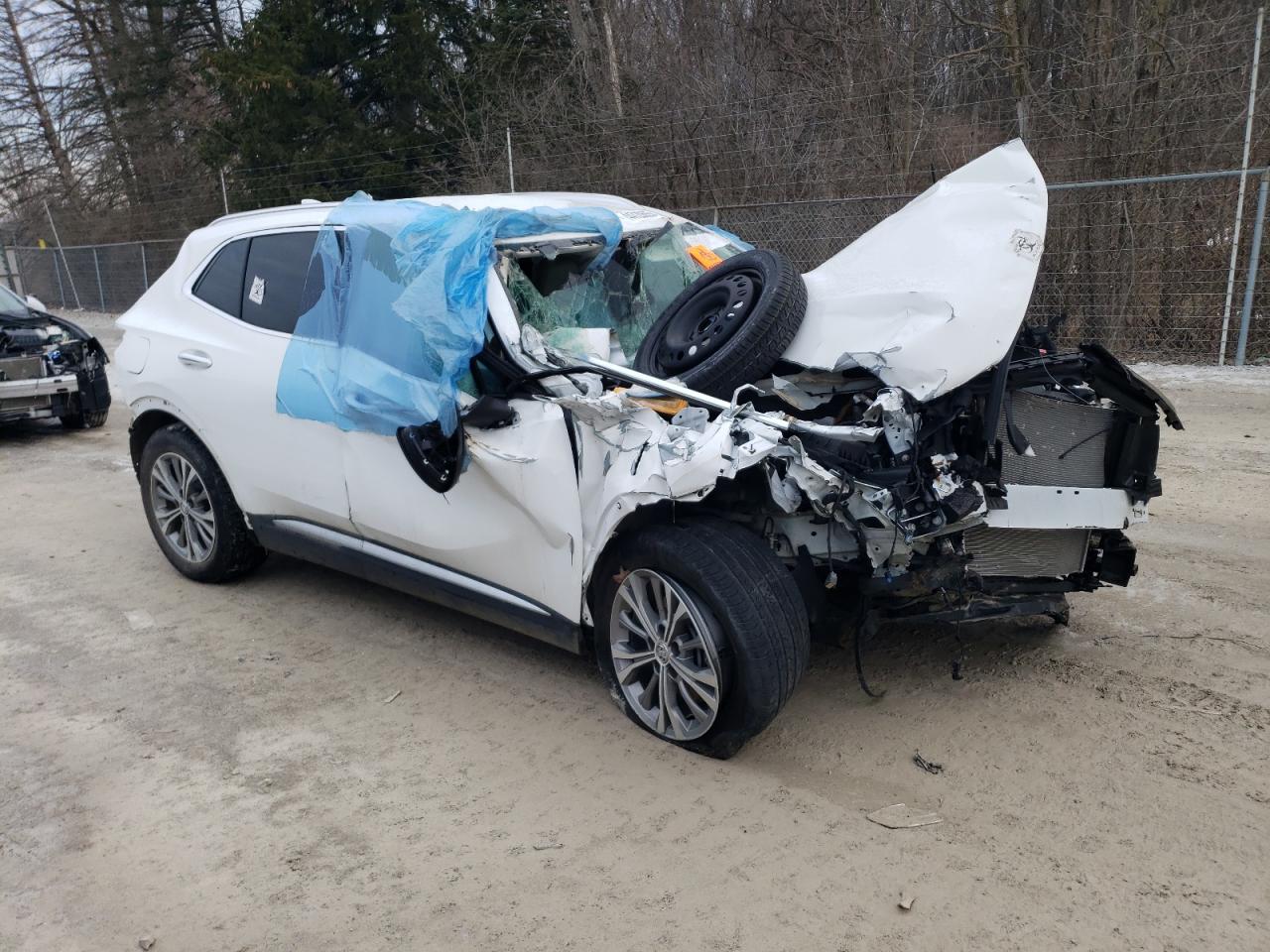 2022 BUICK ENVISION PREFERRED VIN:LRBAZLR45ND122448