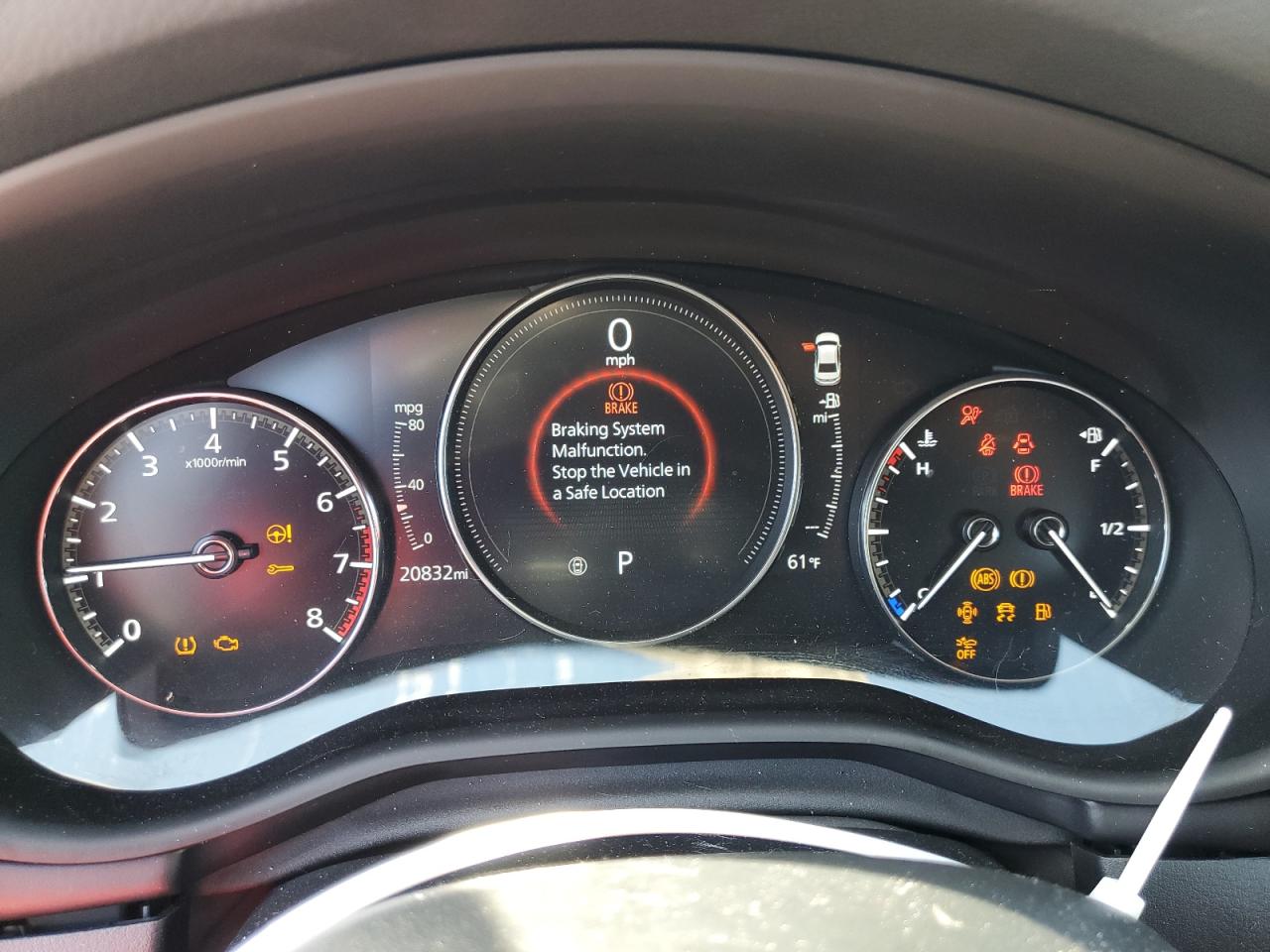 2023 MAZDA 3 PREFERRED VIN:3MZBPACM3PM352289