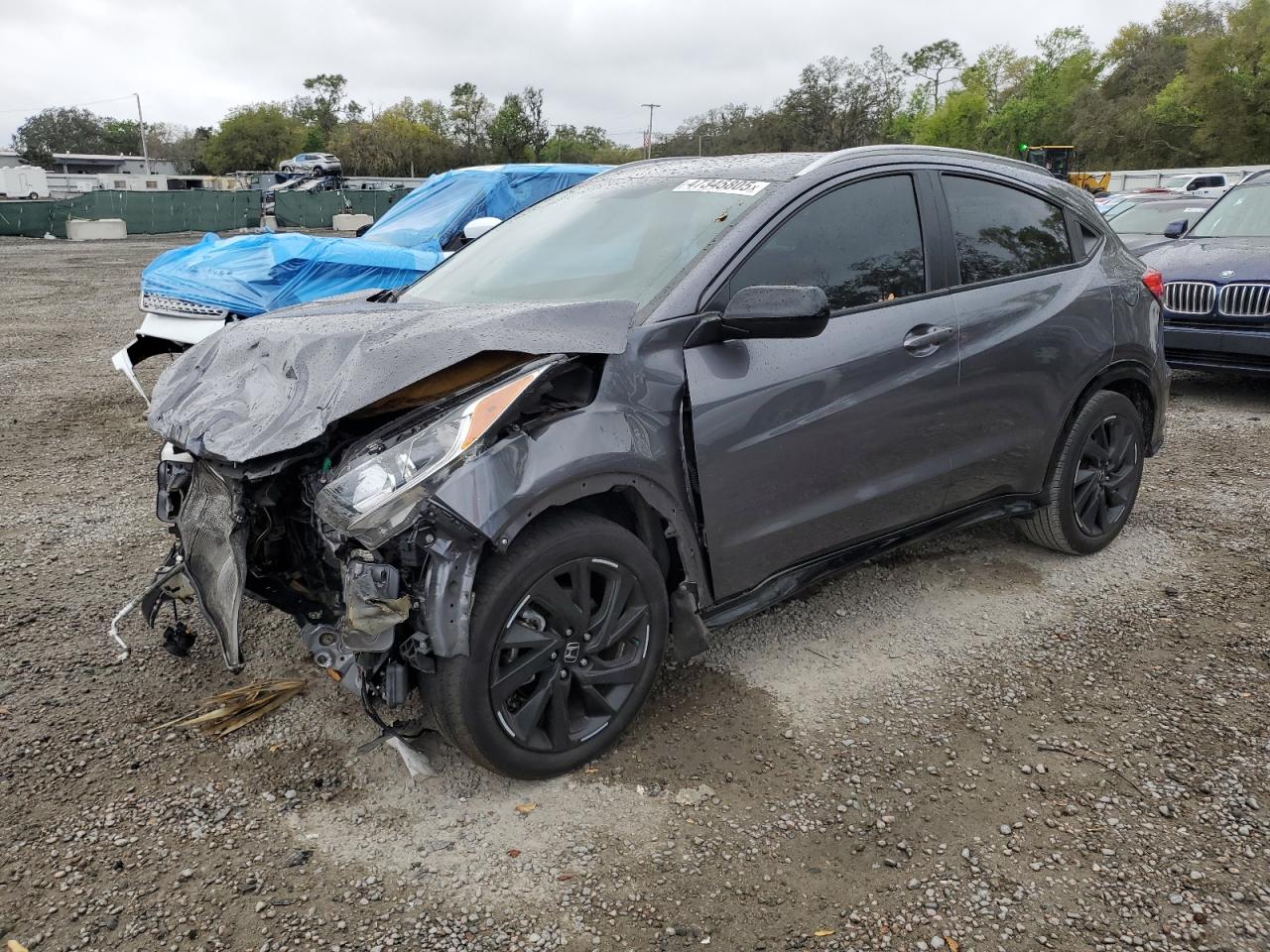 2022 HONDA HR-V SPORT VIN:3CZRU6H11NM746158