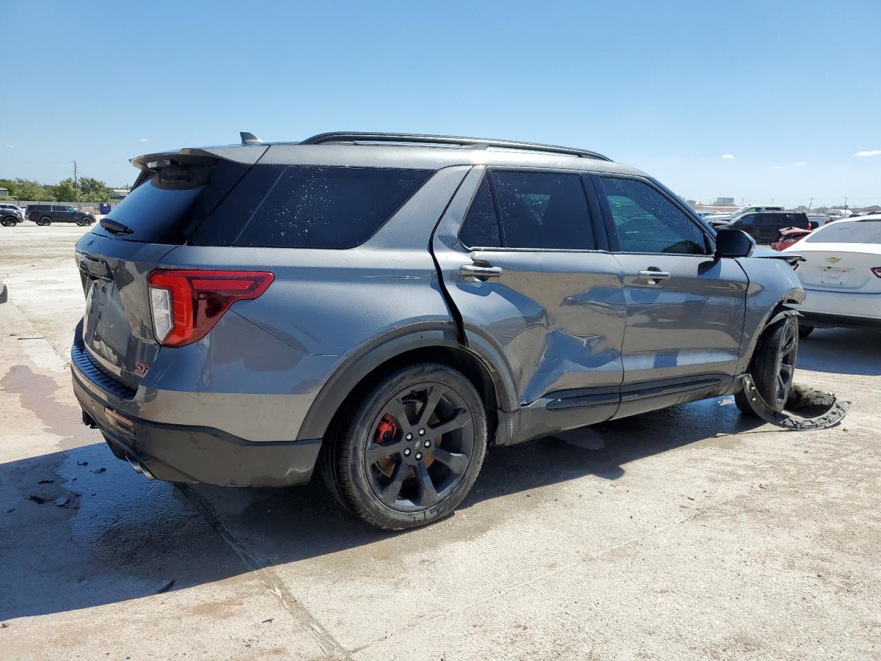 2022 FORD EXPLORER ST VIN:1FM5K7GC6NGA39405