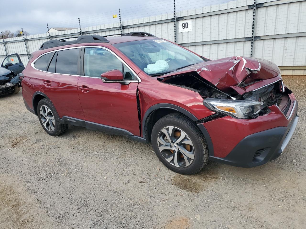 2022 SUBARU OUTBACK LIMITED VIN:4S4BTAMC4N3101893