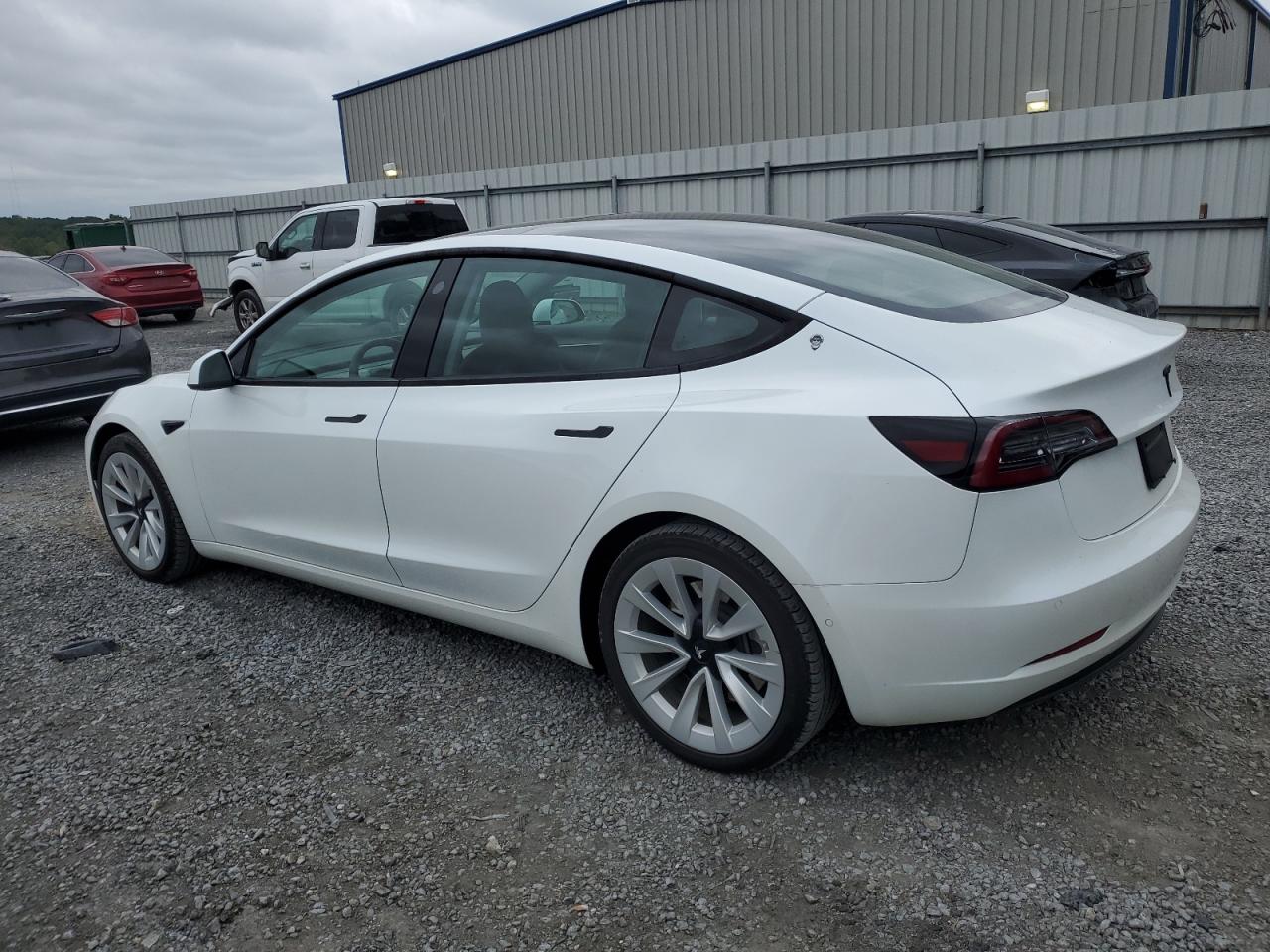 2022 TESLA MODEL 3 VIN:5YJ3E1EB9NF106373