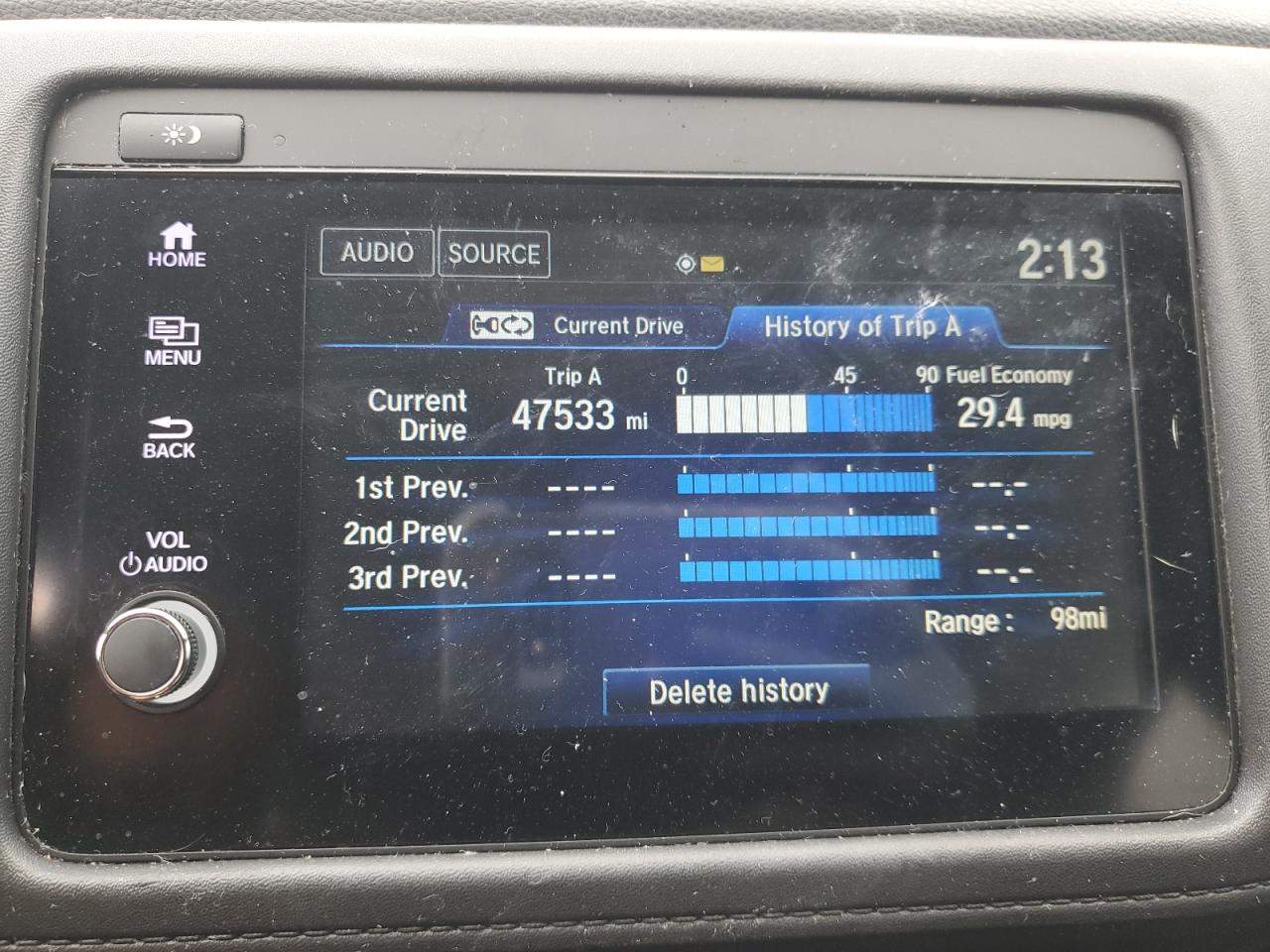 2022 HONDA HR-V SPORT VIN:3CZRU5H16NM720715