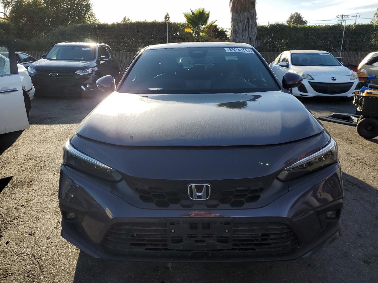 2022 HONDA CIVIC SPORT TOURING VIN:19XFL1H8XNE014830
