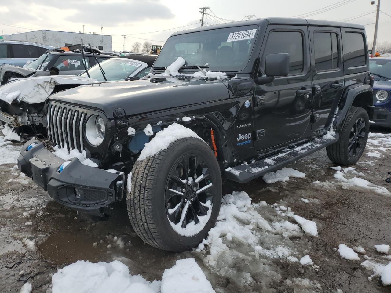 2022 JEEP WRANGLER UNLIMITED SAHARA 4XE VIN:1C4JJXP64NW275248