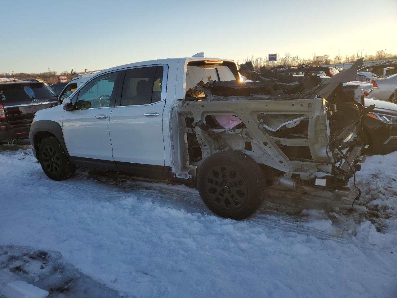 2022 HONDA RIDGELINE RTL VIN:5FPYK3F76NB009014