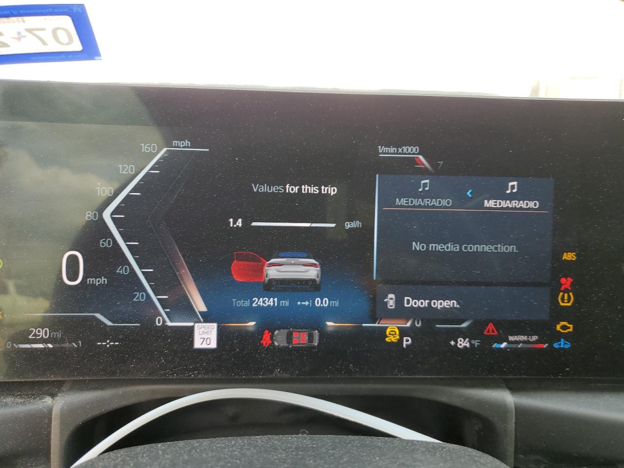 2024 BMW 430I  VIN:WBA23AT04RCN54796