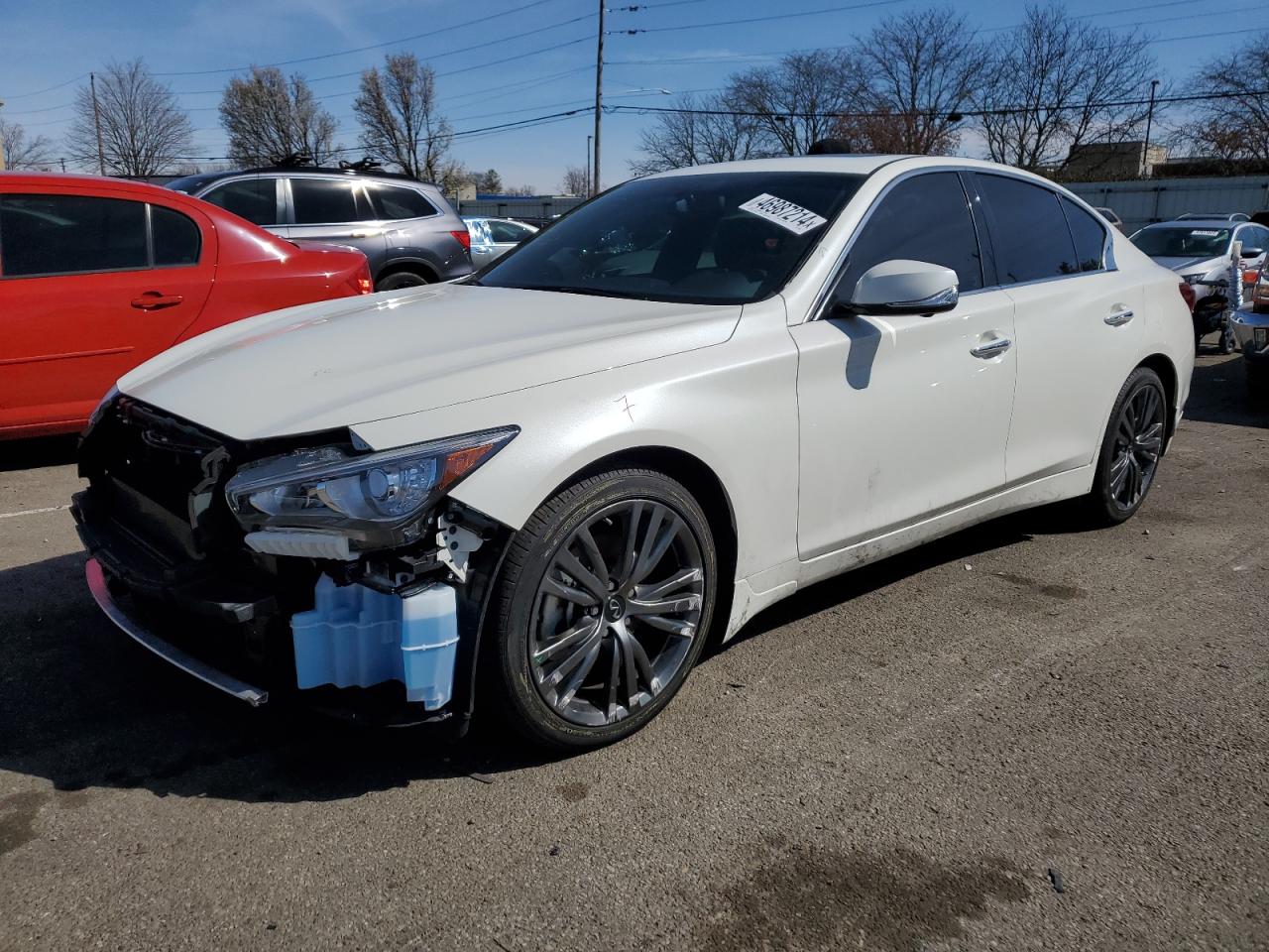 2022 INFINITI Q50 SENSORY VIN:JN1EV7CR8NM342597