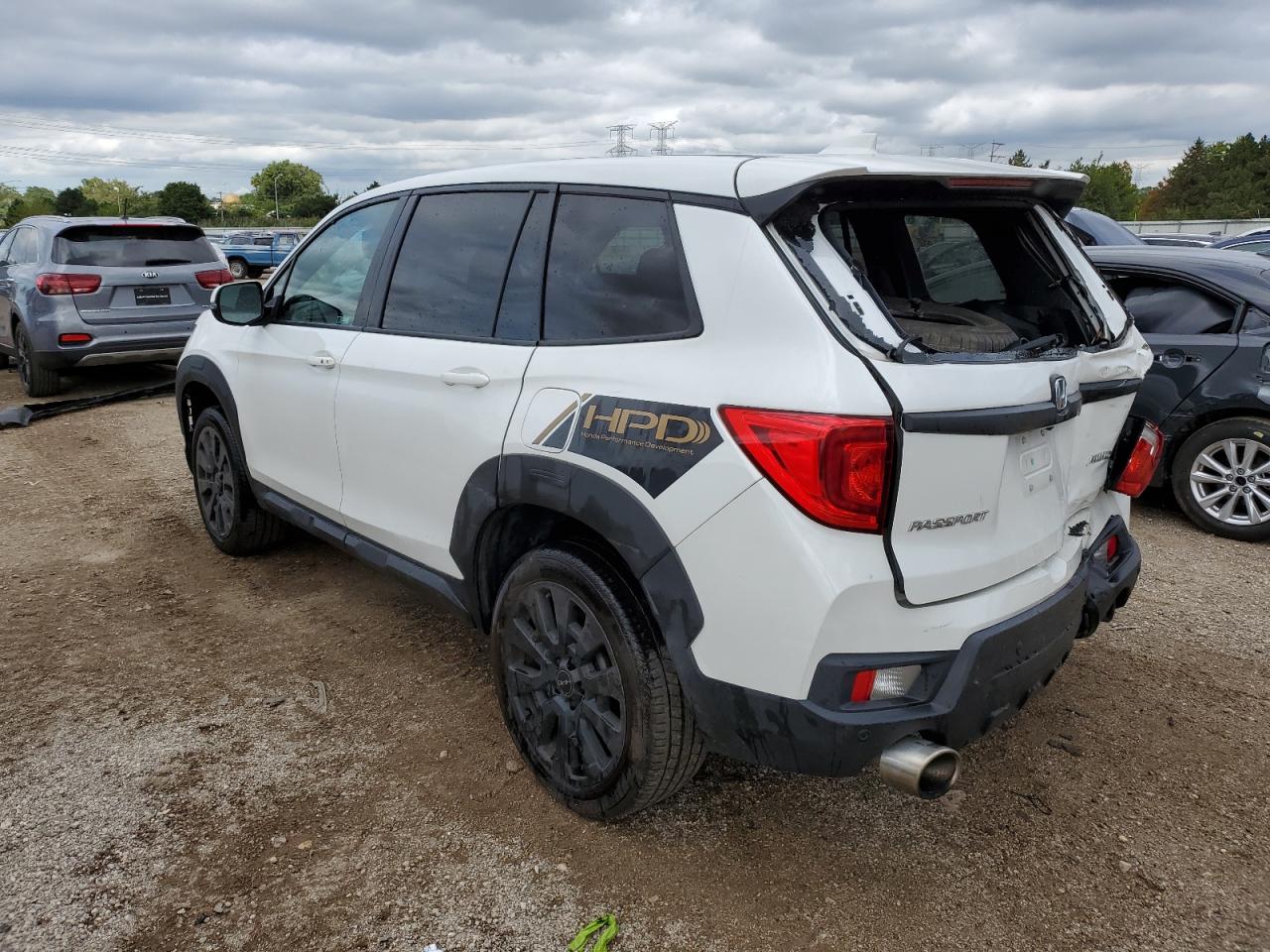 2022 HONDA PASSPORT EXL VIN:5FNYF8H58NB031120