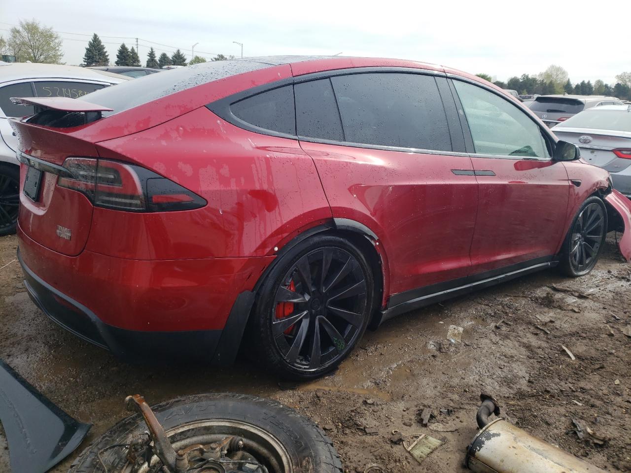 2023 TESLA MODEL X  VIN:7SAXCBE67PF408069