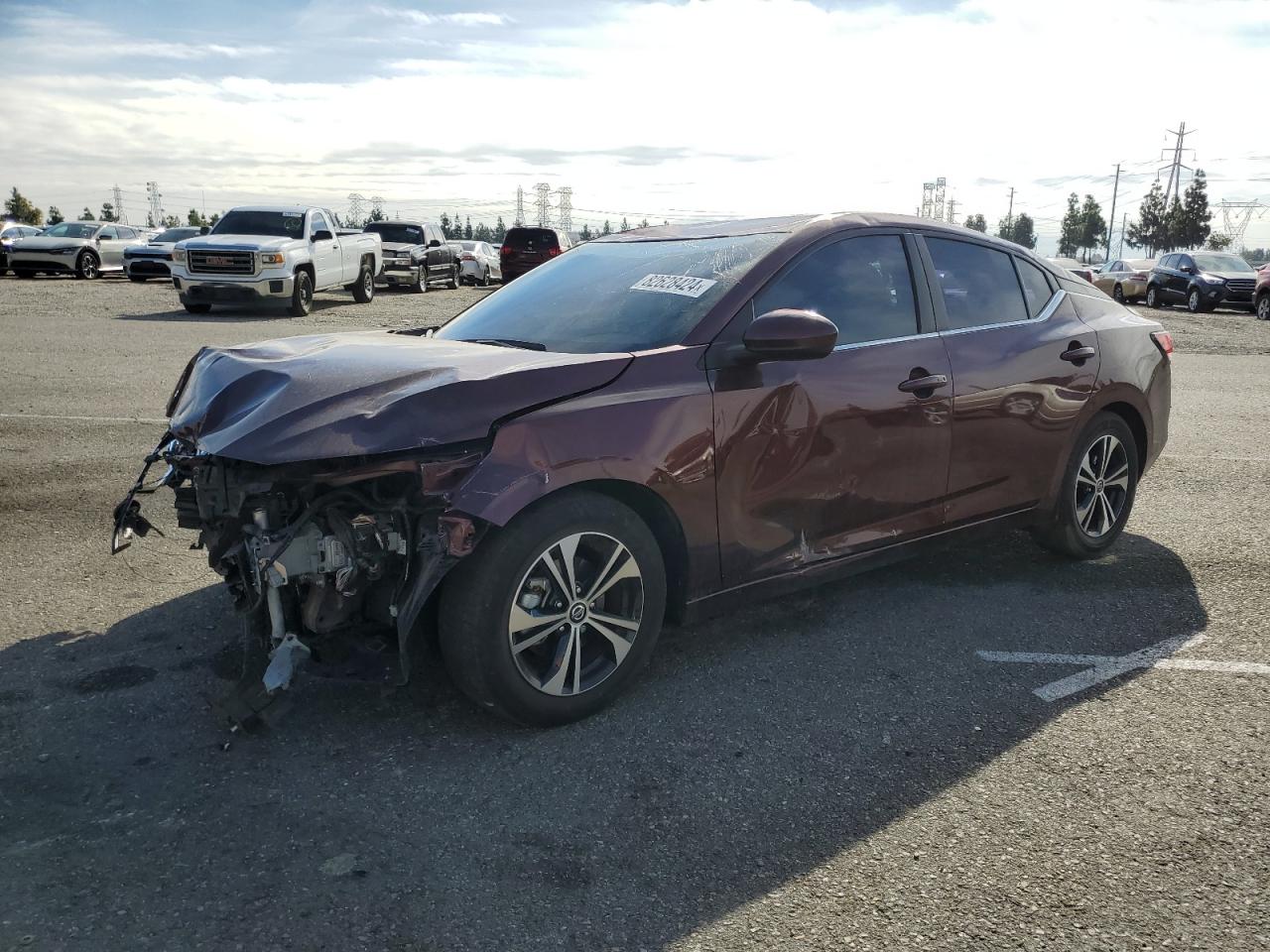 2023 NISSAN SENTRA SV VIN:3N1AB8CV5PY239812