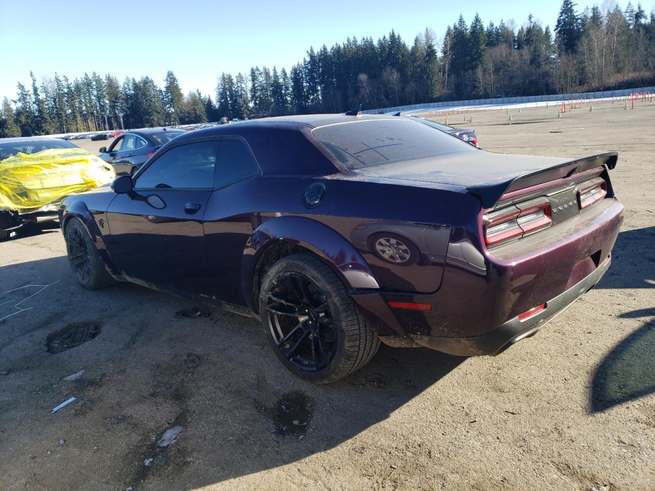 2022 DODGE CHALLENGER SRT HELLCAT REDEYE VIN:2C3CDZL97NH102788