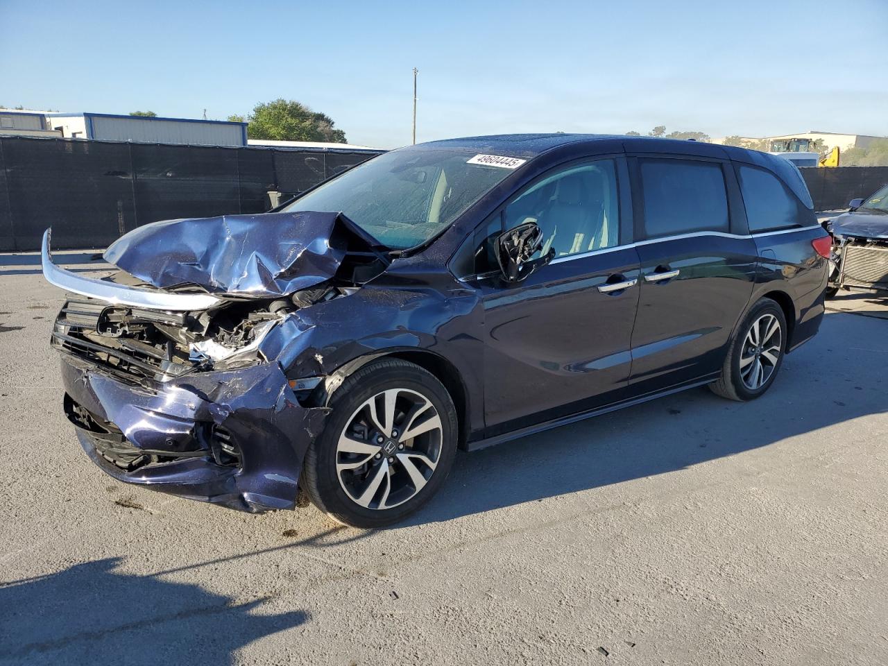 2022 HONDA ODYSSEY TOURING VIN:5FNRL6H80NB017126