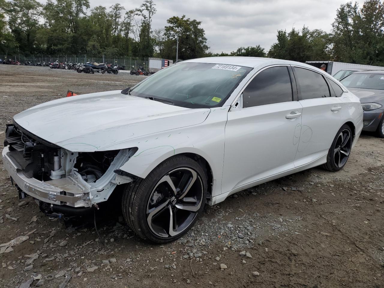 2022 HONDA ACCORD SPORT SE VIN:1HGCV1F45NA091588