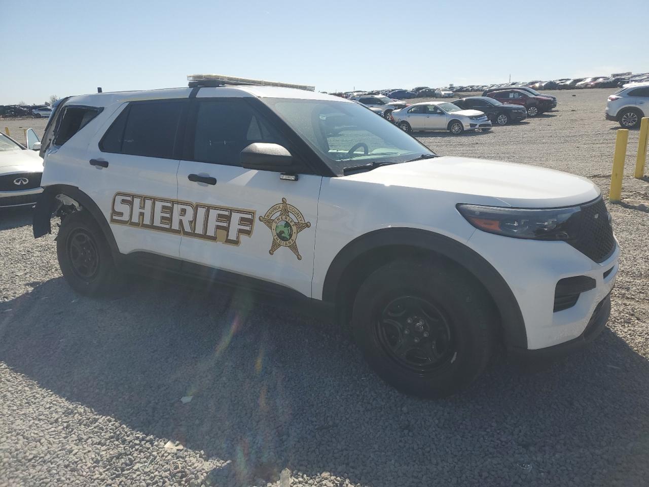 2022 FORD EXPLORER POLICE INTERCEPTOR VIN:1FM5K8AB5NGB47603