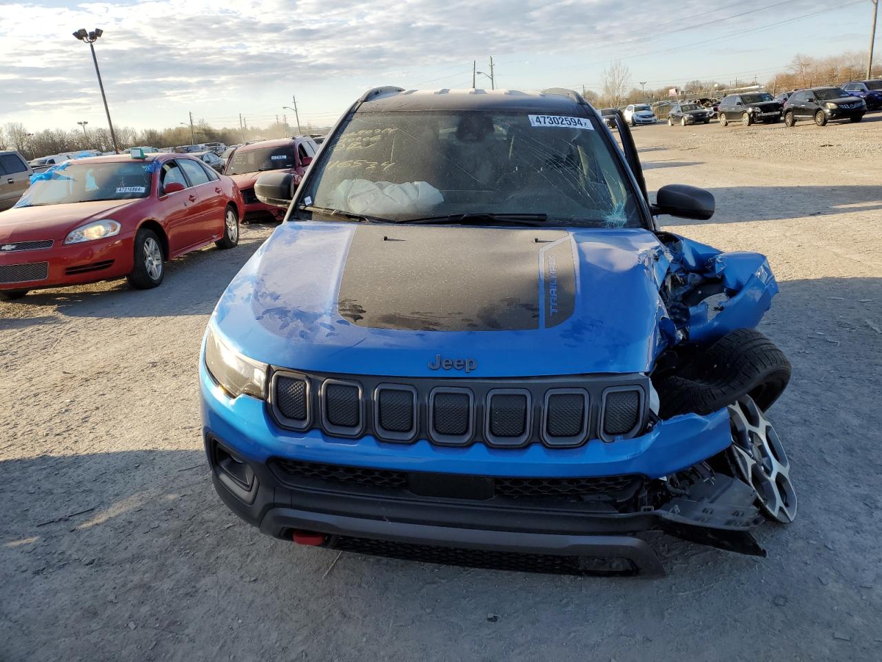 2022 JEEP COMPASS TRAILHAWK VIN:3C4NJDDB1NT116534