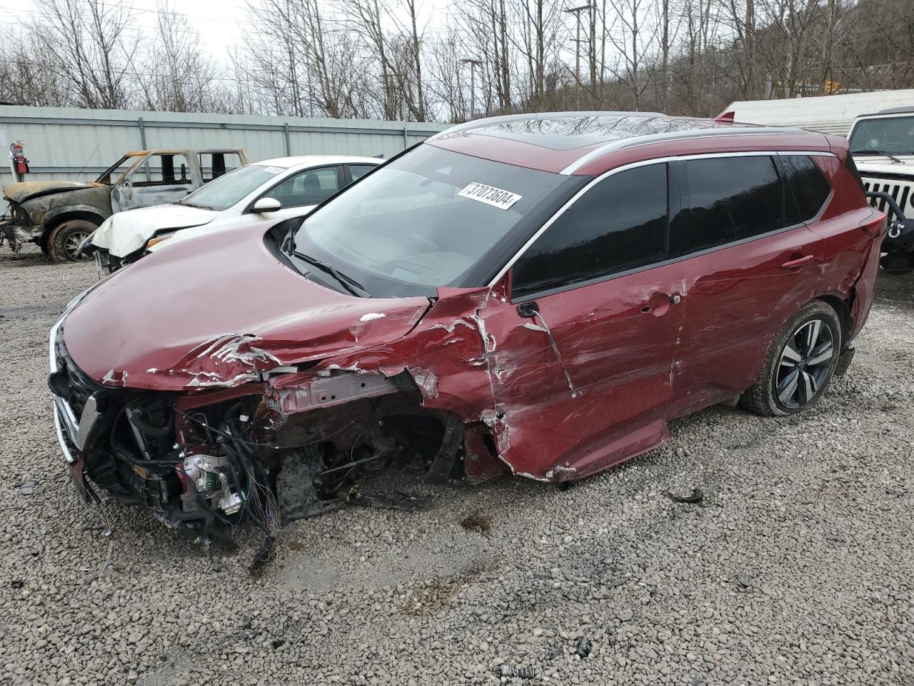 2022 NISSAN ROGUE PLATINUM VIN:4T1CE30P67U753303