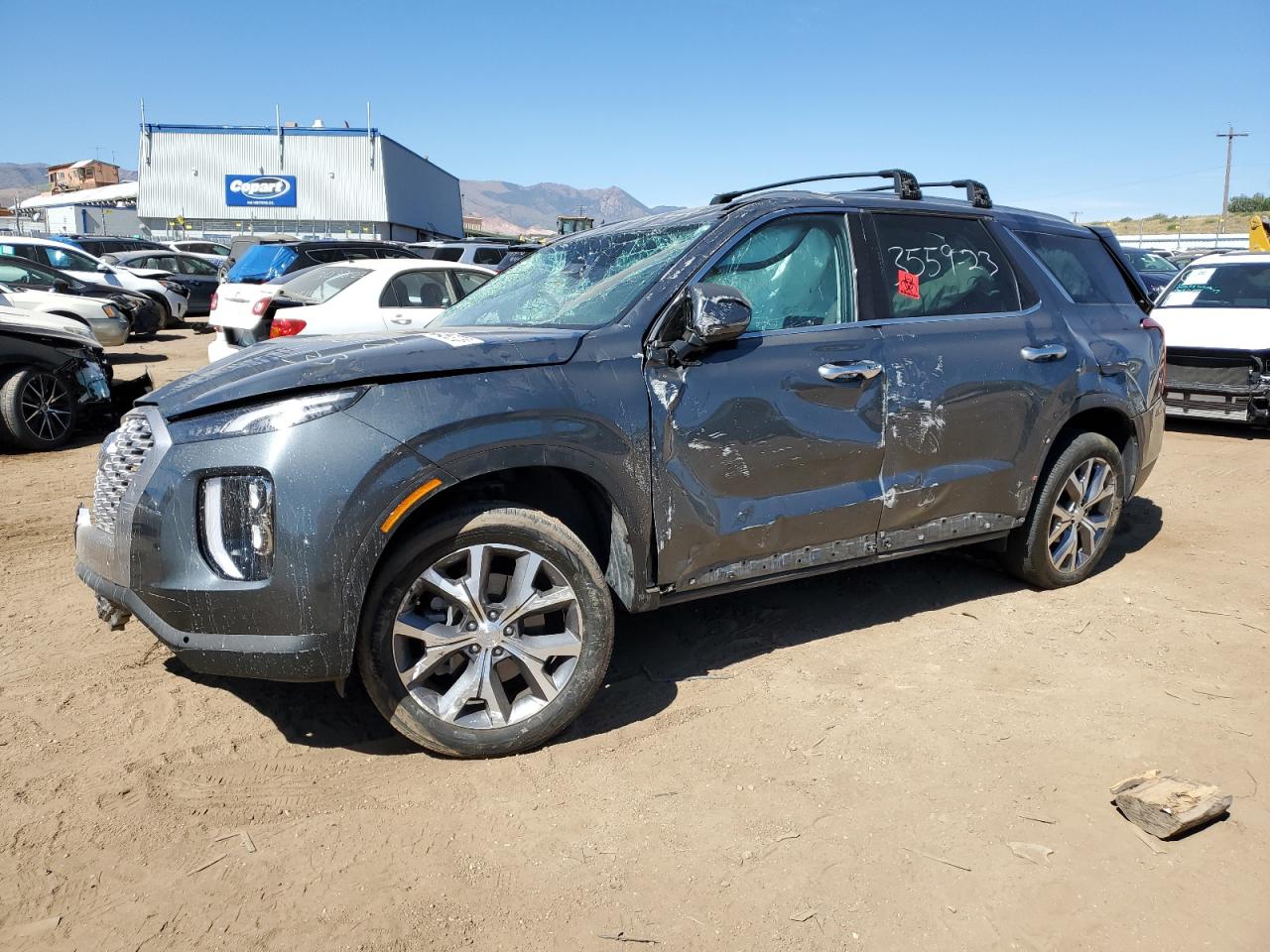 2022 HYUNDAI PALISADE SEL VIN:KM8R44HE9NU351973