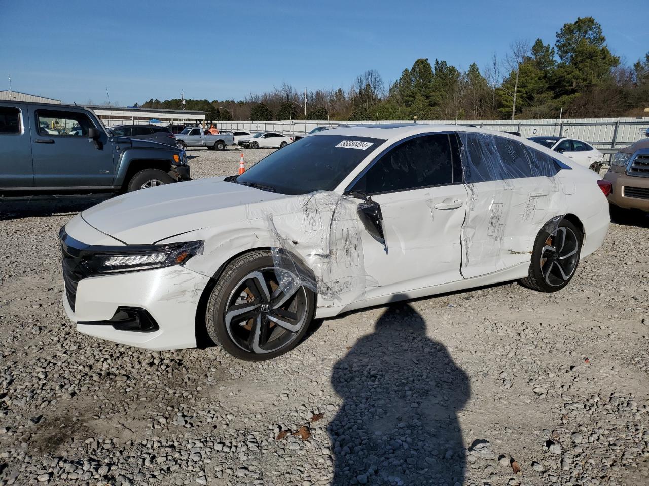 2022 HONDA ACCORD SPORT VIN:1HGCV2F32NA017302
