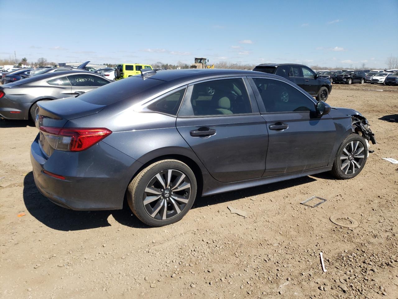 2022 HONDA CIVIC EX VIN:JHMFE1F70NX006609