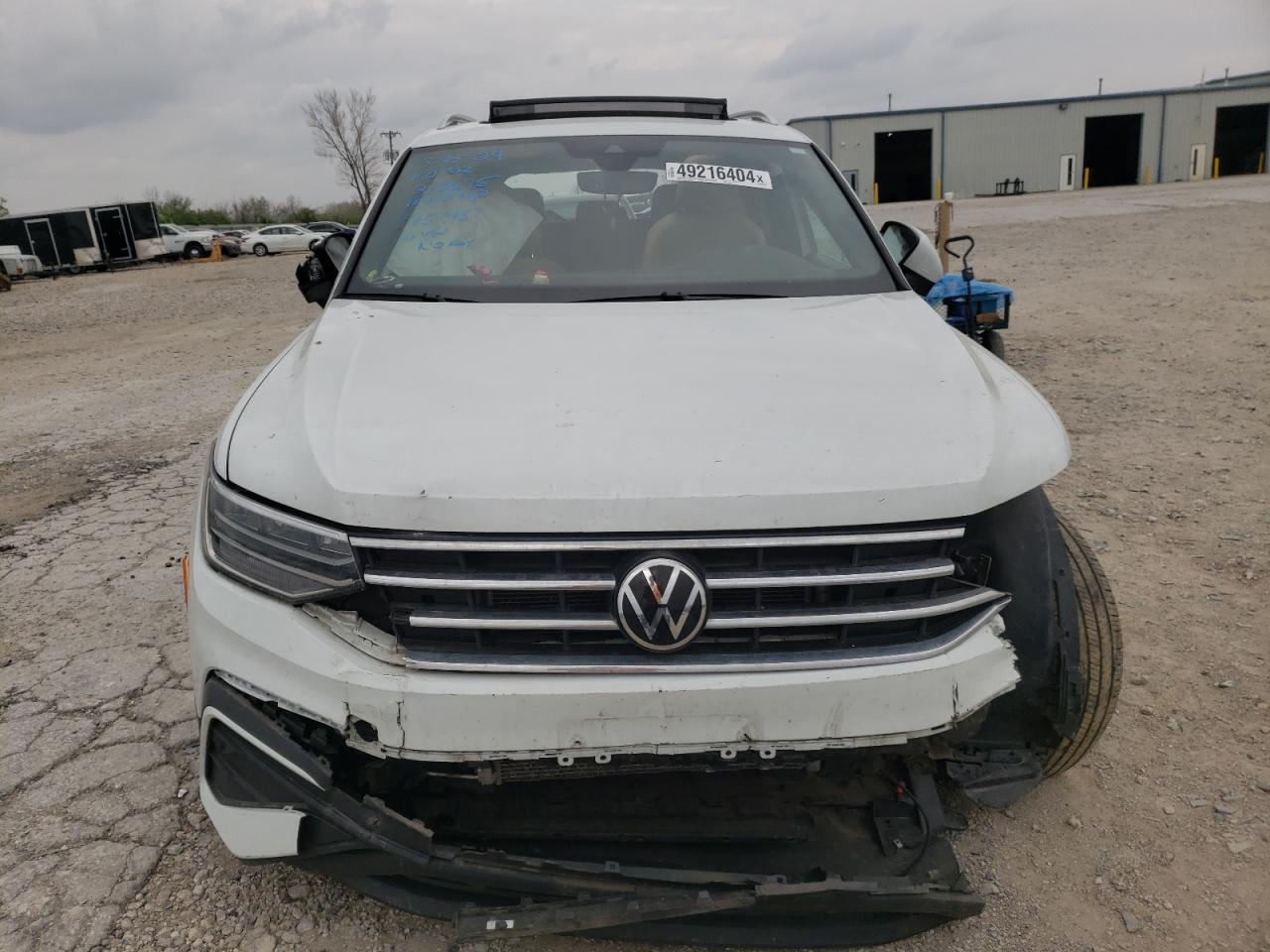 2022 VOLKSWAGEN TIGUAN SE VIN:3VV3B7AX1NM145145