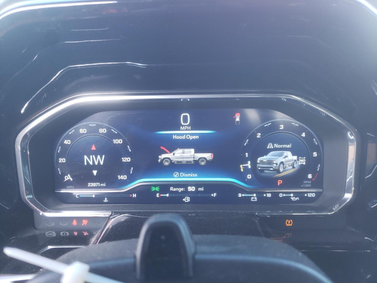 2024 CHEVROLET SILVERADO K1500 HIGH COUNTRY VIN:1GCUDJEL1RZ179009