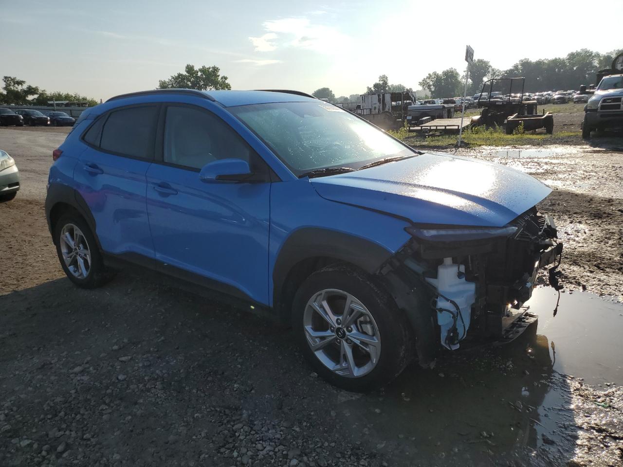 2022 HYUNDAI KONA SEL VIN:KM8K6CAB3NU803356