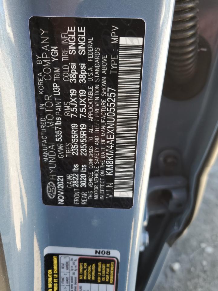 2022 HYUNDAI IONIQ 5 SE VIN:KM8KM4AEXNU055257